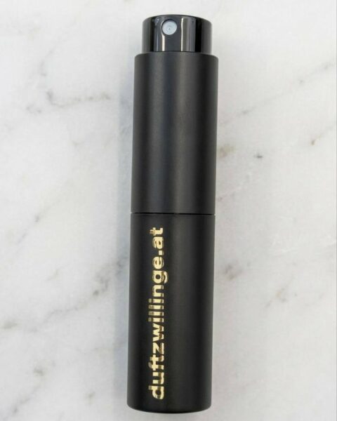 2 Stück Aktion Taschenzerstäuber 10ml schwarz leer mit Drehventil